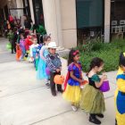 Children in Halloween Costumes